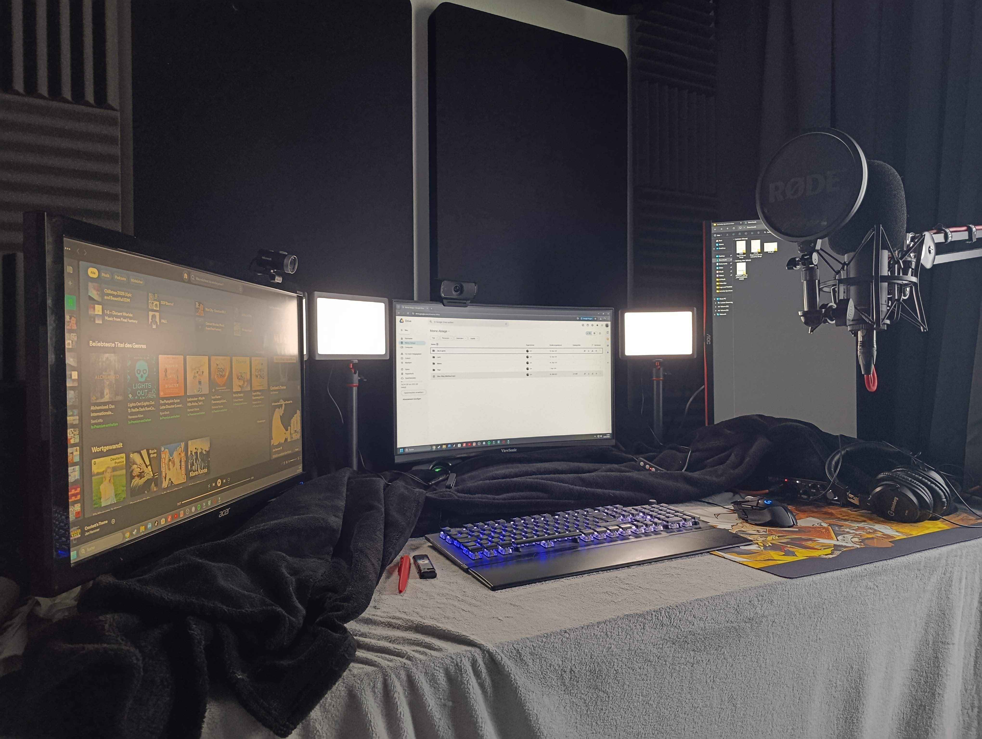Alexander Wilkens im Recording Studio
